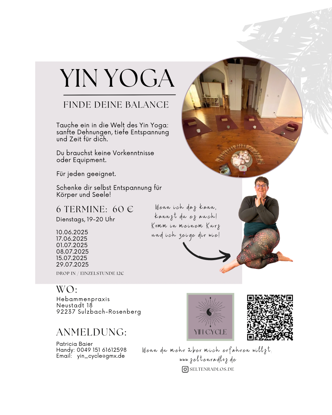 Yin Yoga in Sulzbach-Rosenberg